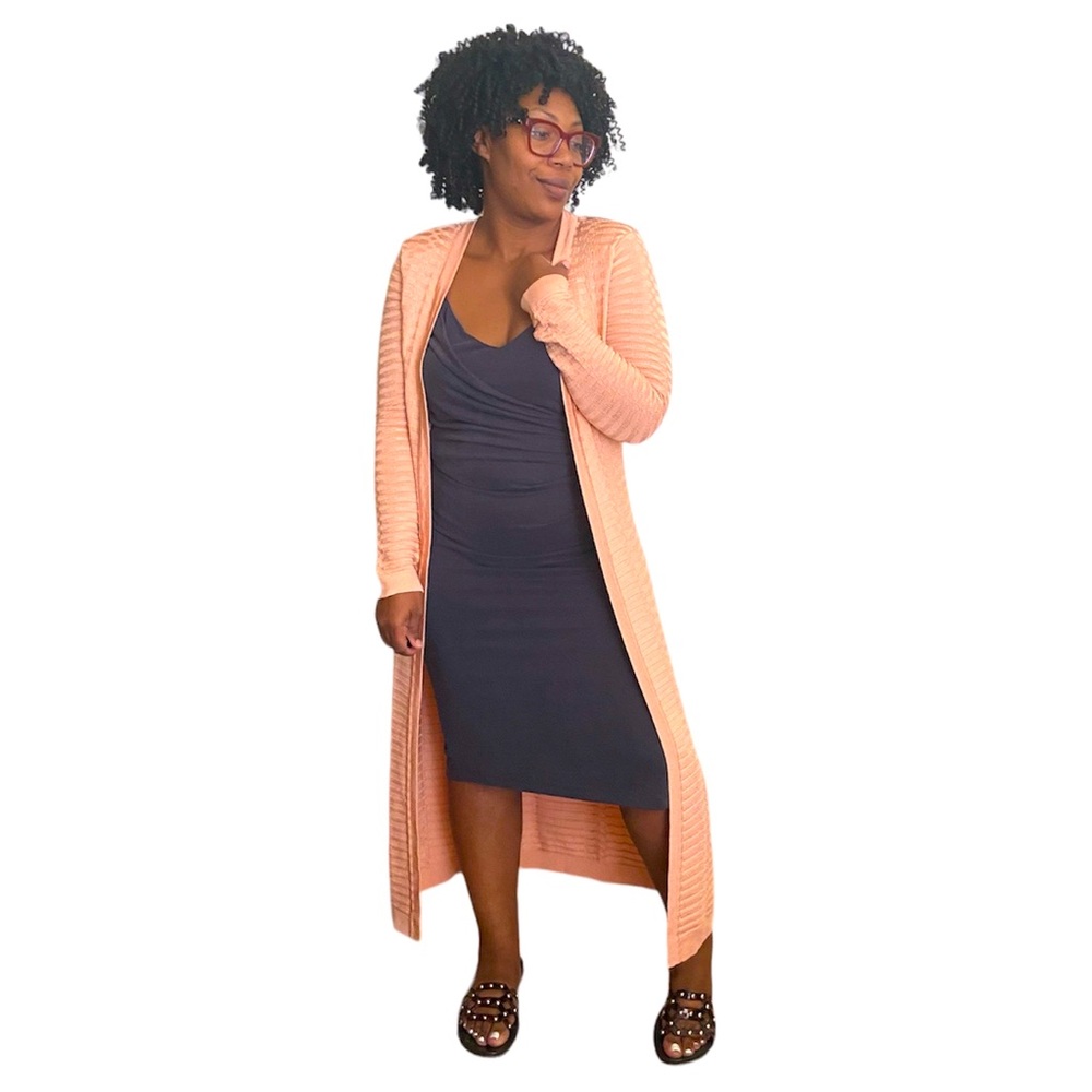 Revolve X NBD Sweater Vermont Duster Cardigan Open Front